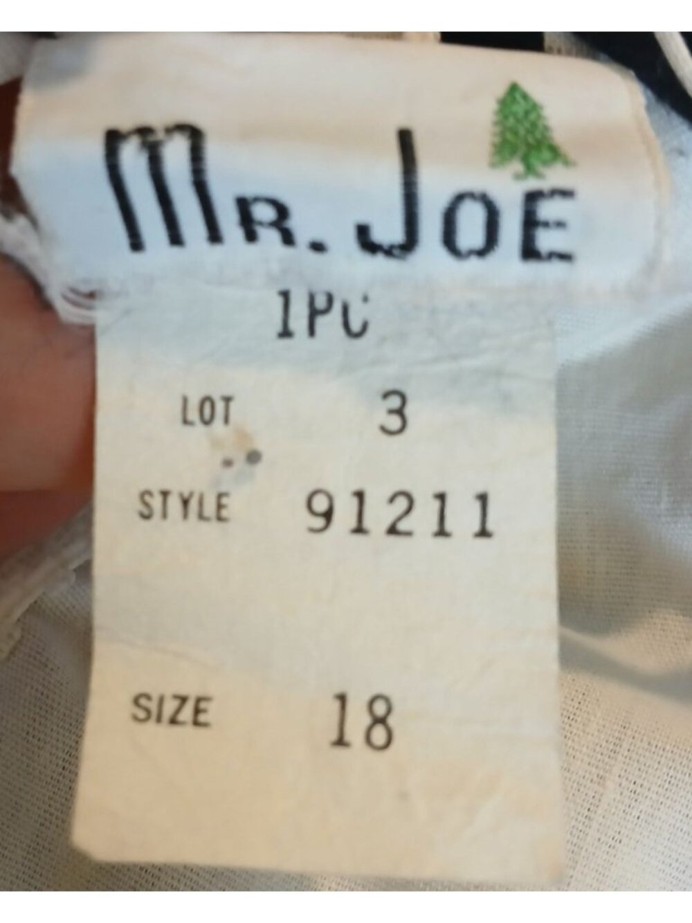 Mr. Joe Dress Striped Sleeveless Midi Womens Size 18 Made In USA VTG #I-11 - Picture 4 of 12